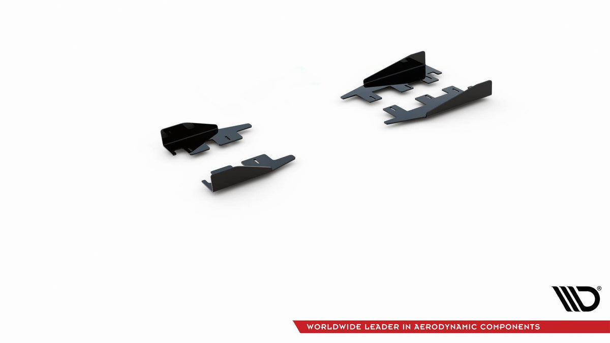 Seitenschweller Flaps passend für VW Golf GTI Mk6 schwarz Hochglanz – Ansicht 5