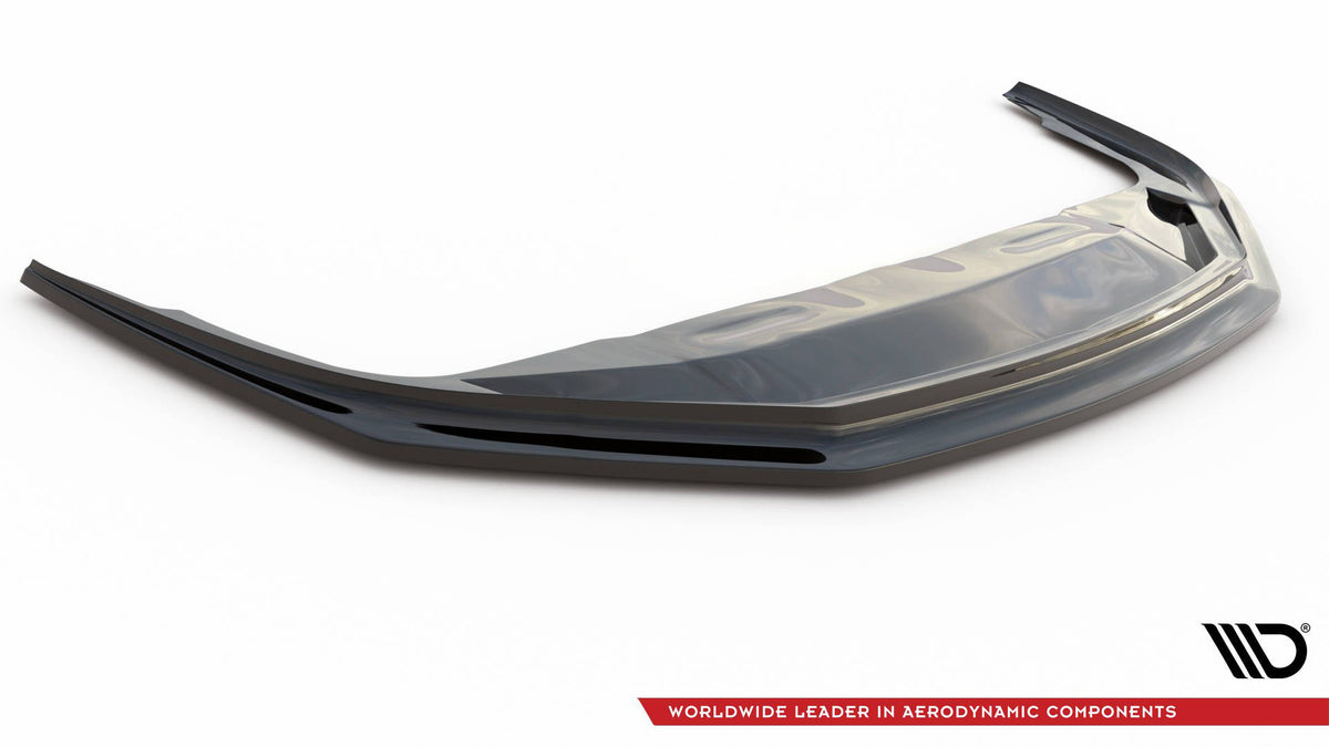 Street+ Spoilerlippe Front Ansatz V.2 passend für Porsche 911 Carrera 991 Facelift schwarz Hochglanz – Ansicht 5