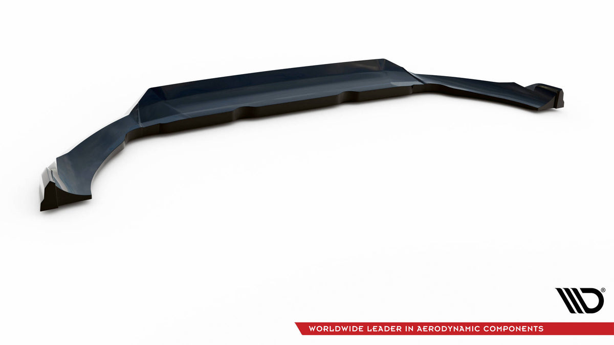 Street+ Spoilerlippe Front Ansatz passend für Volvo XC60 R-Design Mk2 Facelift schwarz Hochglanz – Ansicht 6