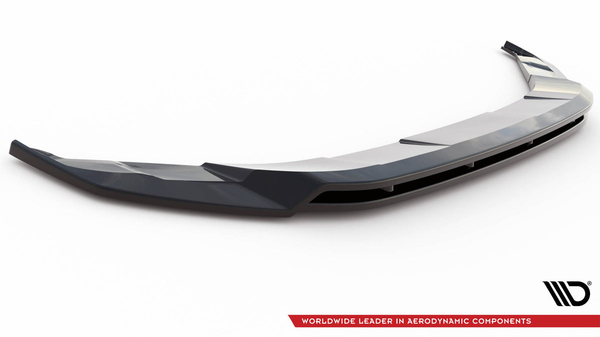 Street+ Spoilerlippe Front Ansatz V.2 passend für VW Atlas Cross Sport schwarz Hochglanz – Ansicht 5