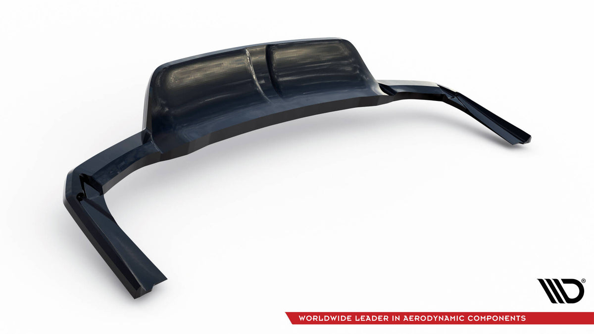 Street+ Mittlerer Diffusor RACE passend für Maserati Levante Trofeo Mk1 schwarz Hochglanz – Ansicht 8