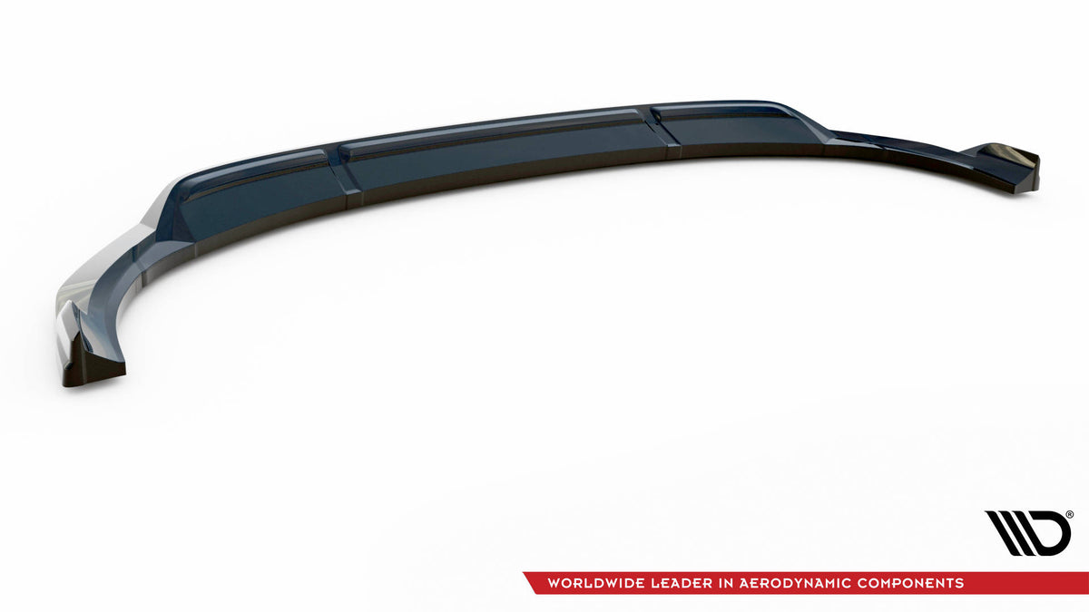 Street+ Spoilerlippe Front Ansatz V.2 passend für Audi e-tron schwarz Hochglanz – Ansicht 6