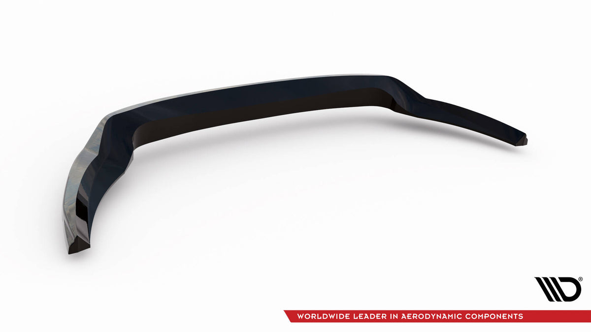 Street+ Spoilerlippe Front Ansatz passend für Ford Transit Custom Mk1 schwarz Hochglanz – Ansicht 6