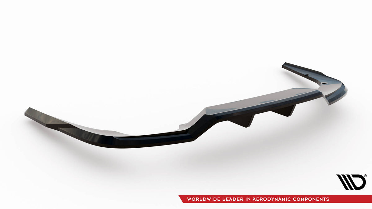 Street+ Mittlerer Diffusor RACE passend für VW Passat B9 schwarz Hochglanz – Ansicht 5