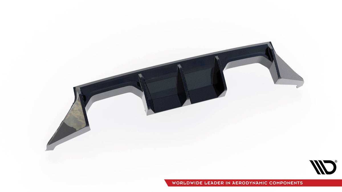Prepreg Carbon Fiber Diffusor Heck Ansatz passend für BMW M2 G87 – Ansicht 6