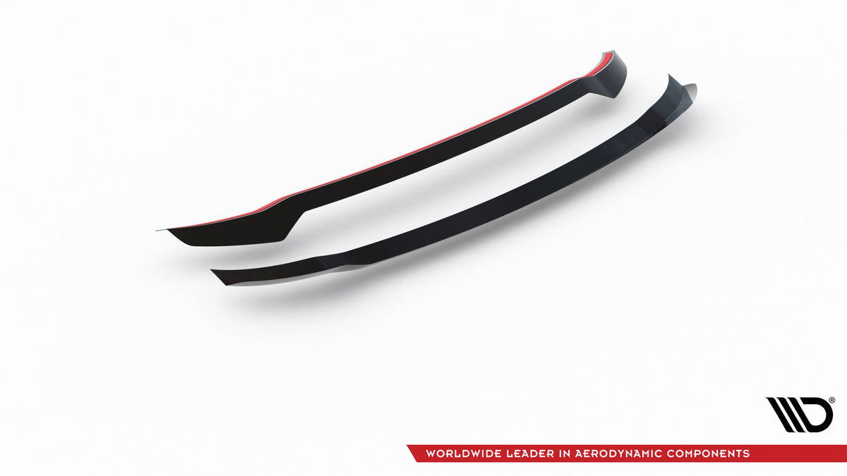 Heckspoiler Lippe Kia Sorento Mk4 schwarz Hochglanz – Ansicht 6