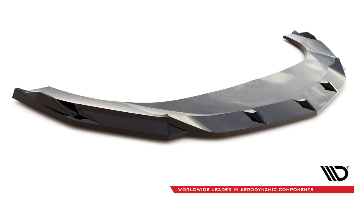 Street+ Spoilerlippe Front Ansatz V.3 passend für Lamborghini Urus Mk1 schwarz Hochglanz – Ansicht 5