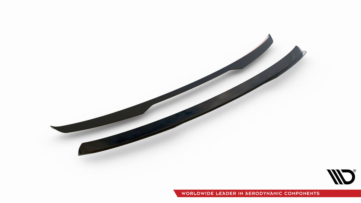 Heckspoiler Lippe BMW X3 M-Paket F25 schwarz Hochglanz – Ansicht 6