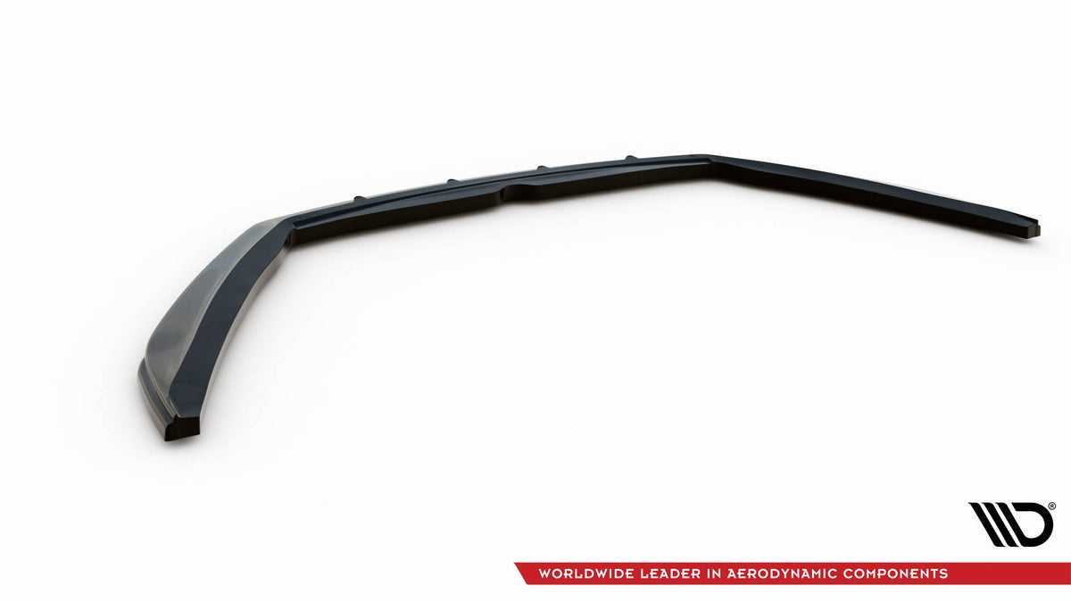 Street+ Spoilerlippe Front Ansatz V.1 passend für Jaguar F-Type X152 Facelift schwarz Hochglanz – Ansicht 6