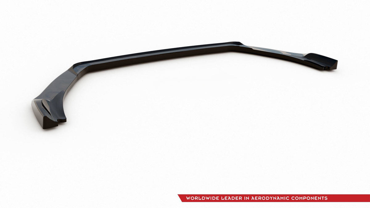 Street+ Spoilerlippe Front Ansatz V.5 passend für Ford Fiesta Mk8 ST / ST-Line schwarz Hochglanz – Ansicht 6