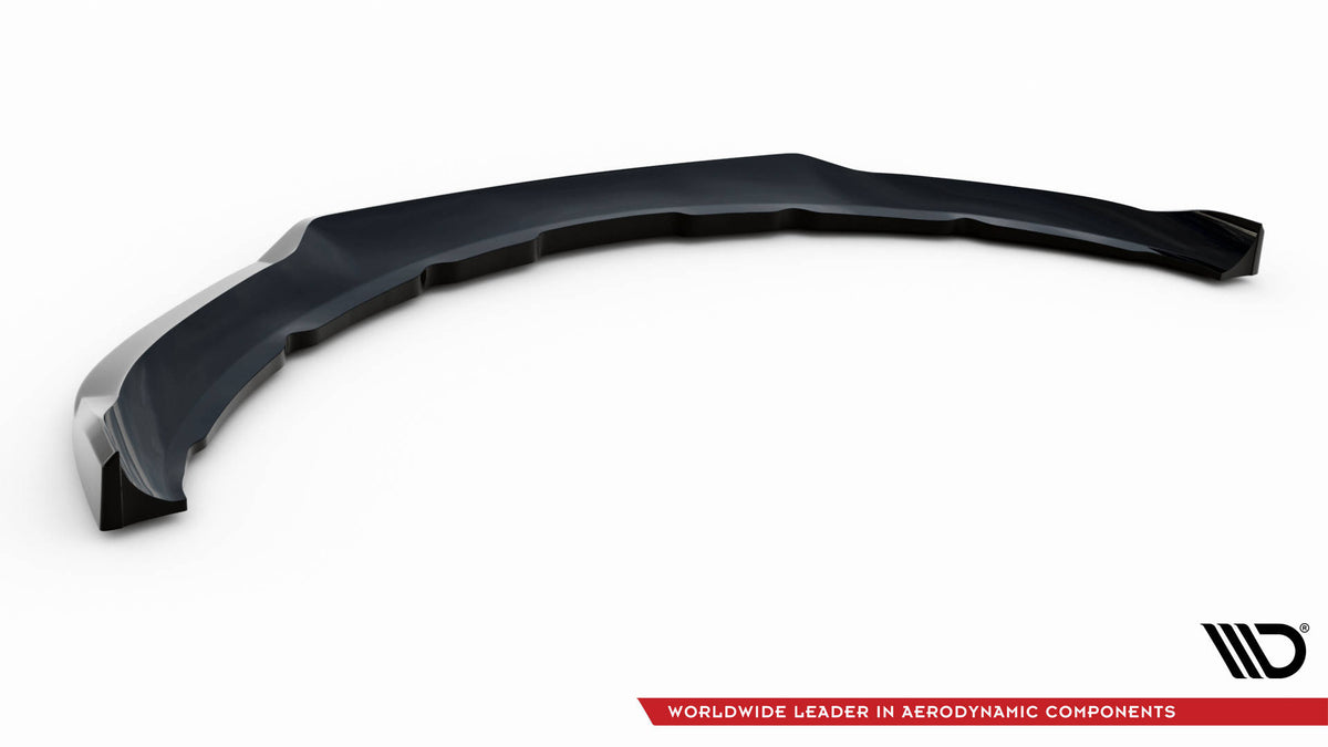 Street+ Spoilerlippe Front Ansatz V.2 passend für Volvo S60 R-Design Mk2 schwarz Hochglanz – Ansicht 6
