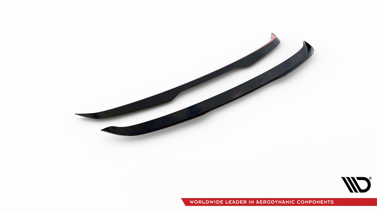 Heckspoiler Lippe Audi A3 Sportback 8Y schwarz Hochglanz – Ansicht 6