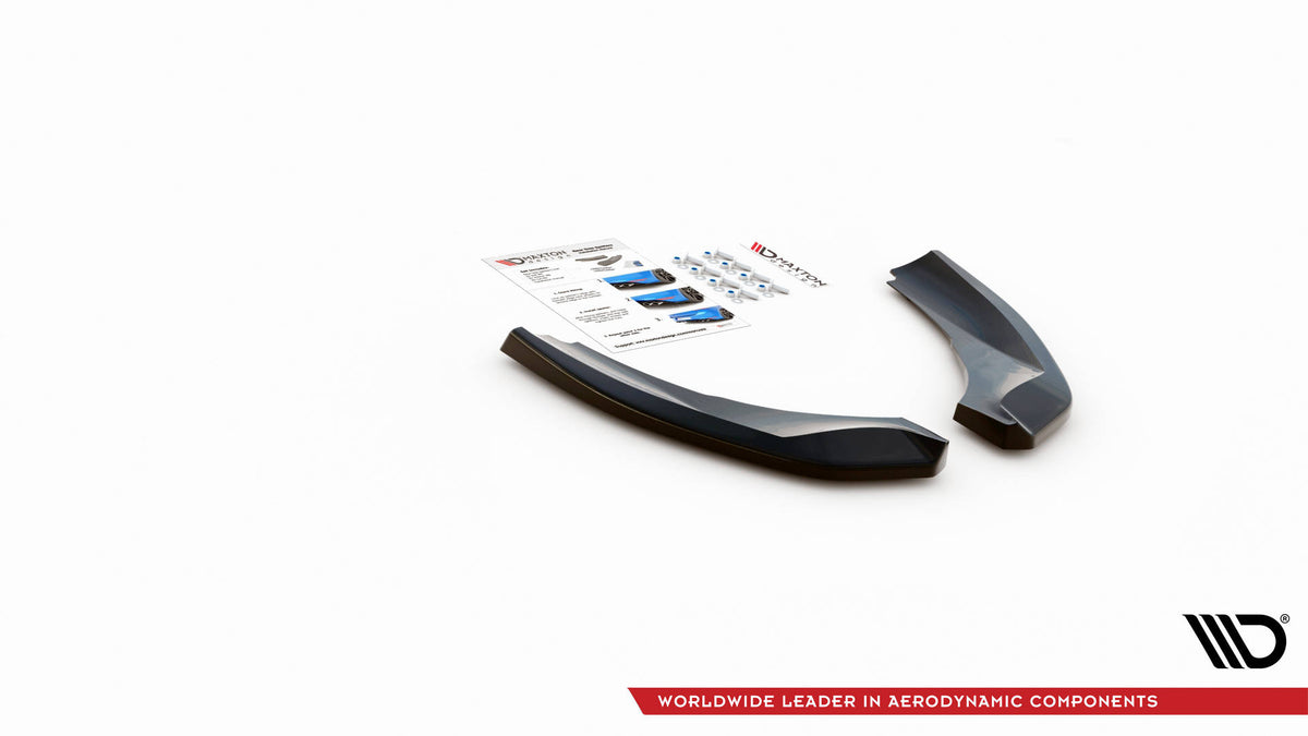Heck Ansatz Flaps Diffusor passend für BMW Z4 M-Paket G29 schwarz Hochglanz – Ansicht 4