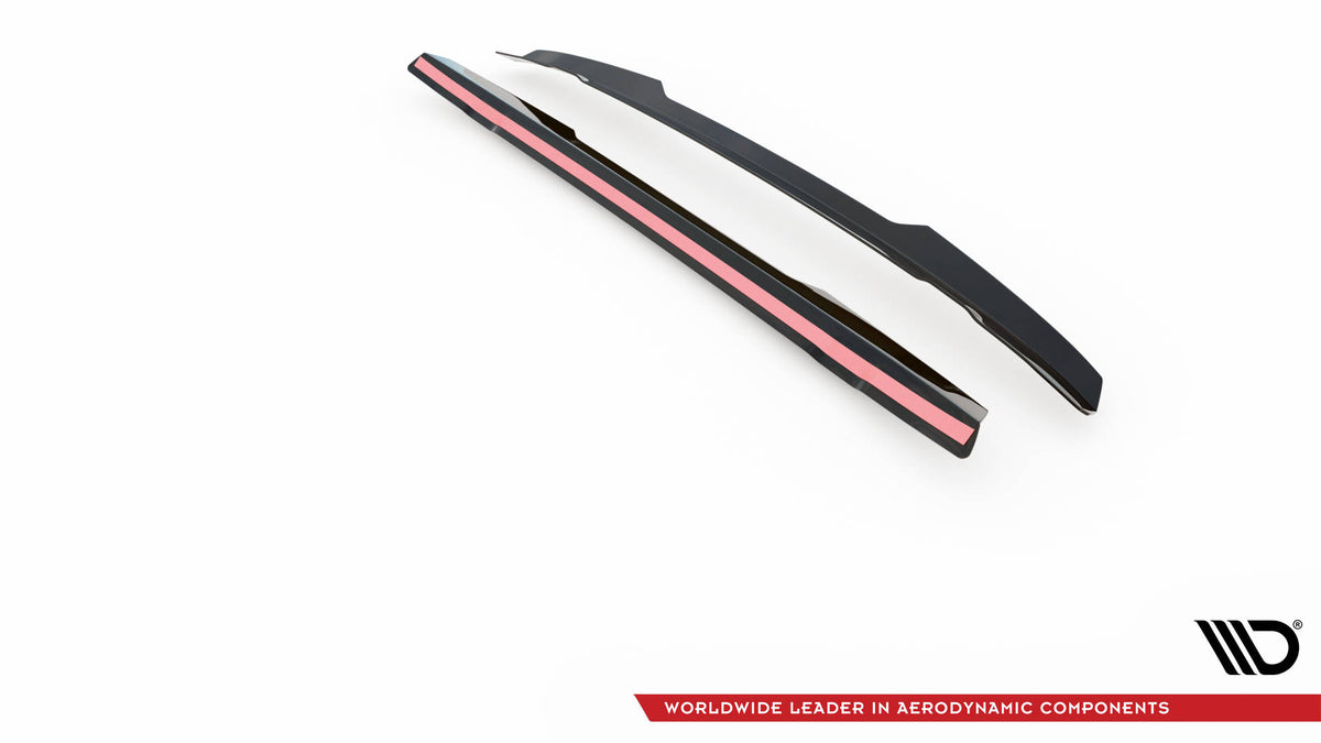 Heckspoiler Lippe Citroen Berlingo Mk3 schwarz Hochglanz – Ansicht 5