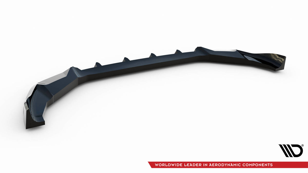 Street+ Spoilerlippe Front Ansatz V.1 passend für BMW X3 M F97 Facelift schwarz Hochglanz – Ansicht 6