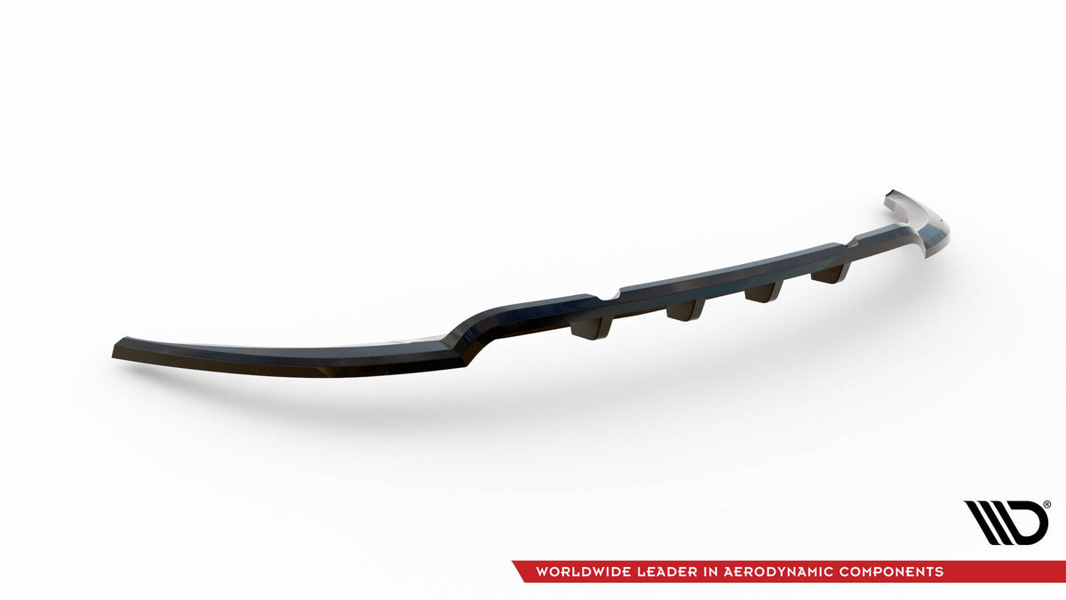 Street+ Mittlerer Diffusor RACE passend für Renault Megane GT MK3 Facelift schwarz Hochglanz – Ansicht 5