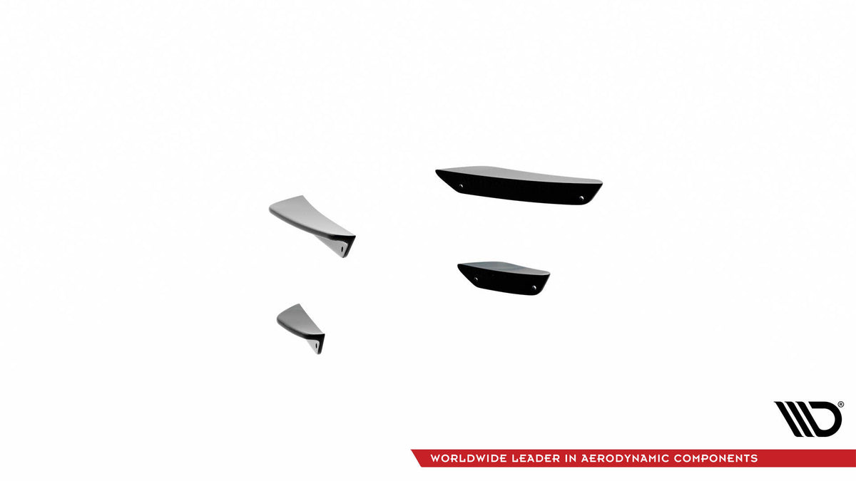 Stoßstangen Flaps Wings vorne Canards passend für Ford Transit Custom MSRT Mk2 – Ansicht 6