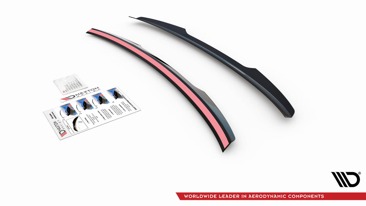 Heckspoiler Lippe VW Passat Limousine B8 Facelift schwarz Hochglanz – Ansicht 5