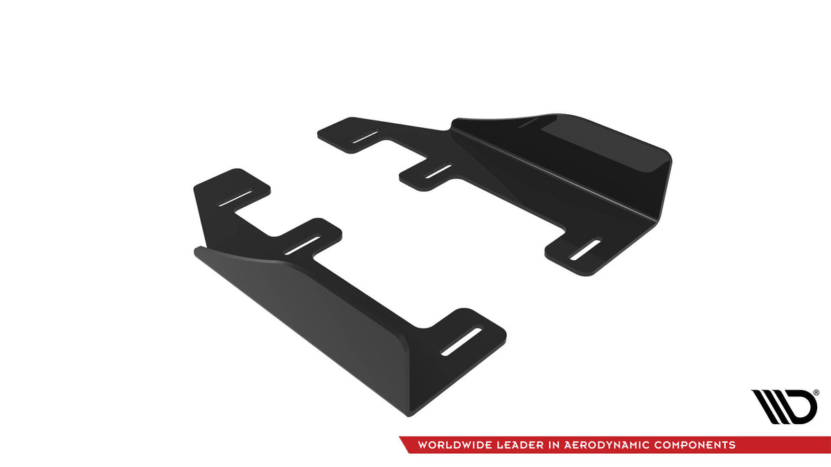 Seitenschweller Flaps passend für BMW 1er M-Paket / M135i / 128ti F40 schwarz Hochglanz – Ansicht 4