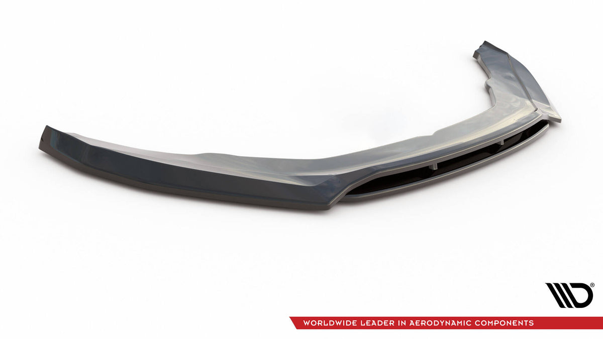 Street+ Spoilerlippe Front Ansatz passend für Skoda Kodiaq Mk1 Sportline/RS schwarz Hochglanz – Ansicht 5