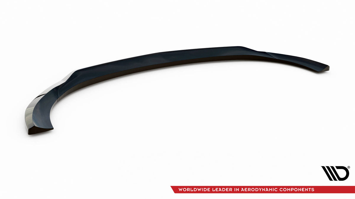 Street+ Spoilerlippe Front Ansatz V.1 passend für Mercedes-Benz E AMG-Line W213 Facelift schwarz Hochglanz – Ansicht 6