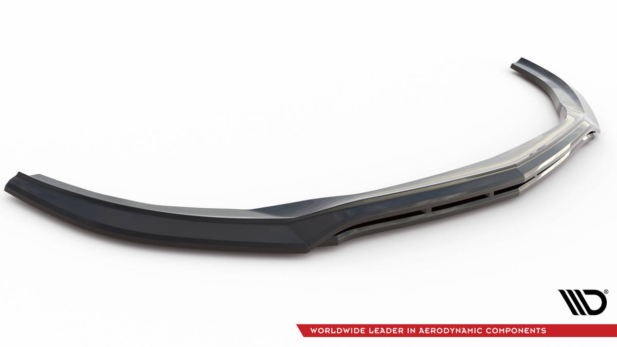 Street+ Spoilerlippe Front Ansatz passend für Mercedes-Benz S AMG-Line W223 schwarz Hochglanz – Ansicht 6