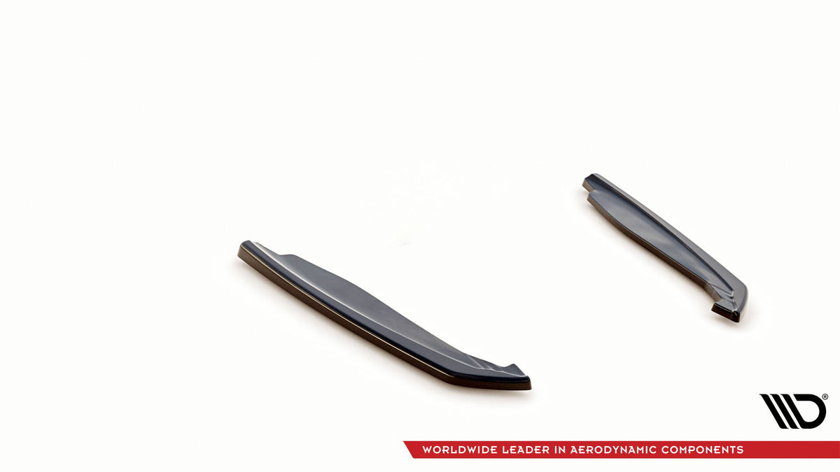 Heck Ansatz Flaps Diffusor V.2 passend für BMW M8  Gran Coupe F93  schwarz Hochglanz – Ansicht 6