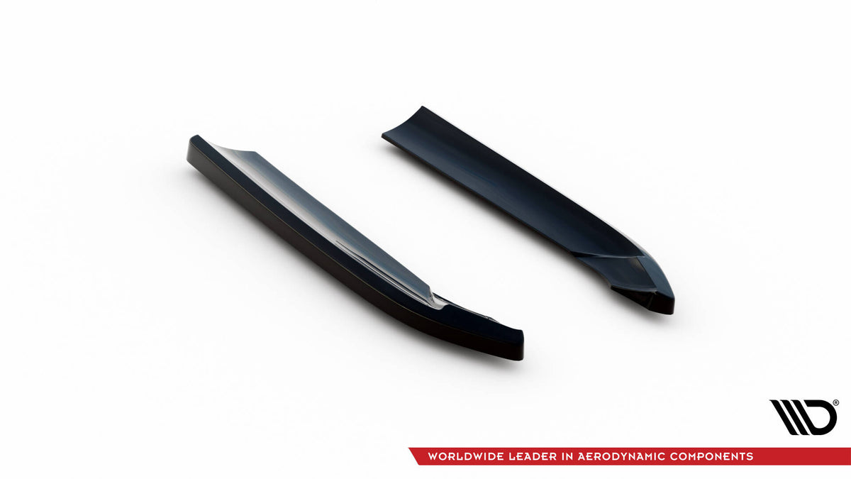 Heck Ansatz Flaps Diffusor V.2 passend für Audi A7 S-Line C7 schwarz Hochglanz – Ansicht 5