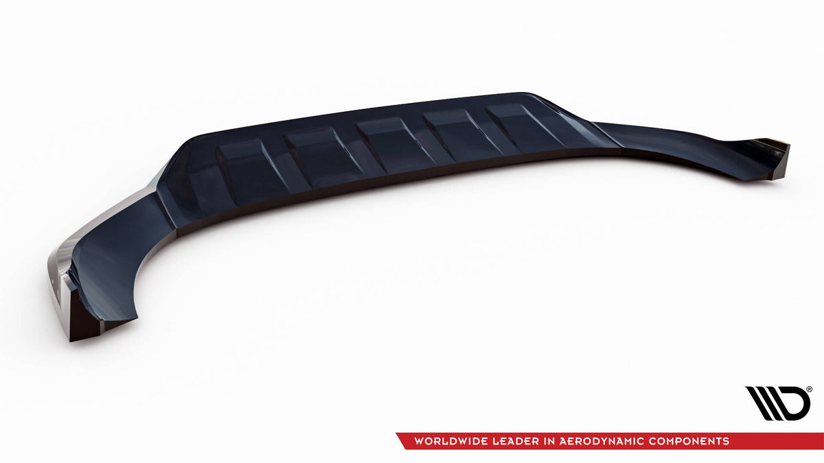 Street+ Spoilerlippe Front Ansatz passend für Audi Q7 Mk2 schwarz Hochglanz – Ansicht 6