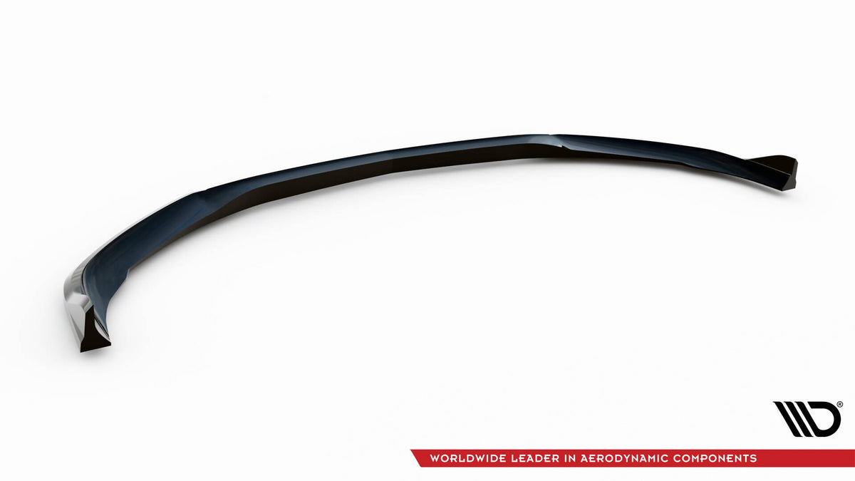 Street+ Spoilerlippe Front Ansatz V.3 passend für Mercedes-AMG C63 Limousine / Kombi W205 / S205 schwarz Hochglanz – Ansicht 6