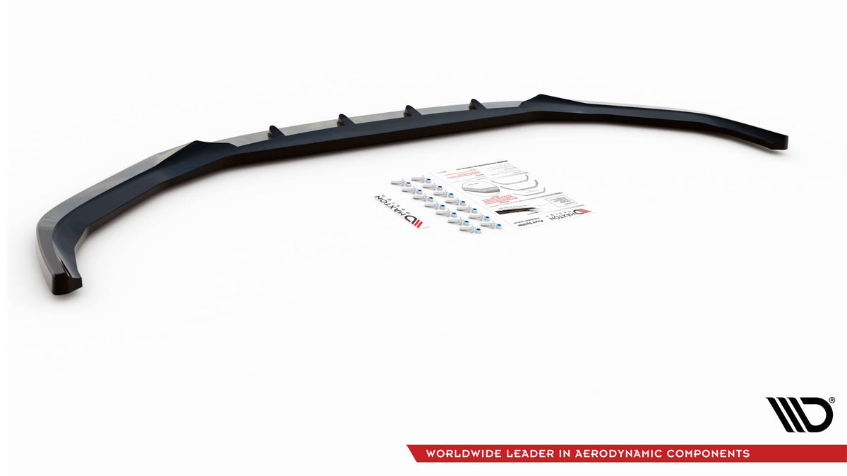 Street+ Spoilerlippe Front Ansatz V.2 passend für BMW 5er G30 / G31 schwarz Hochglanz – Ansicht 6