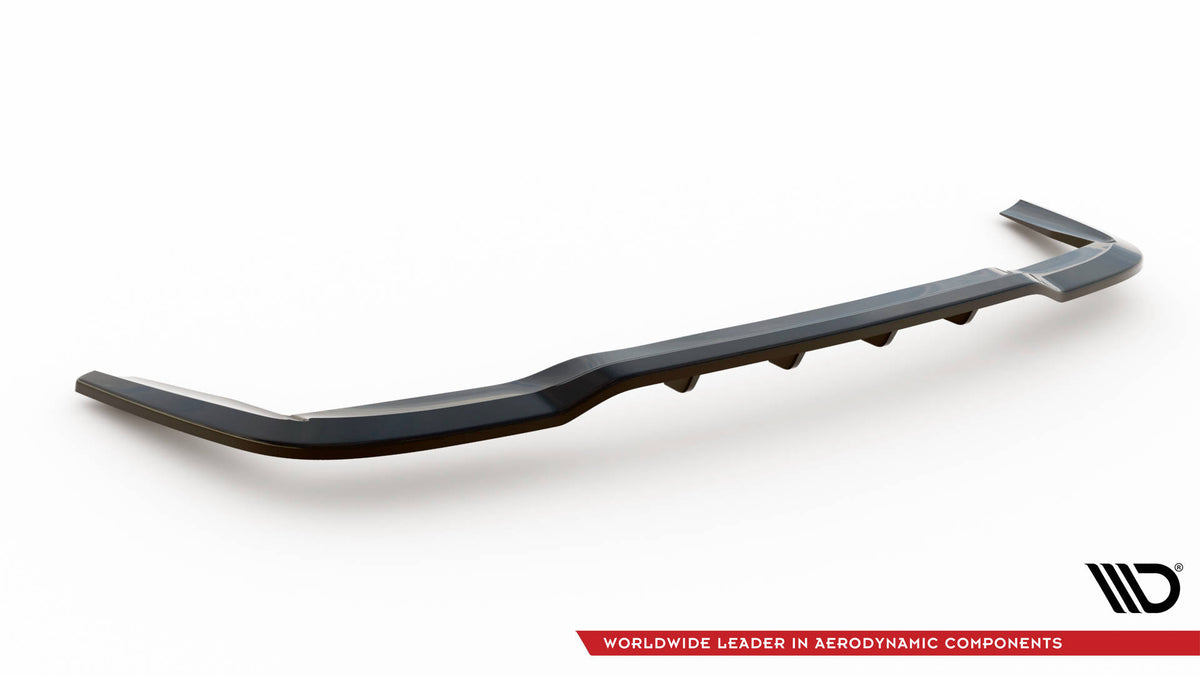 Street+ Mittlerer Diffusor RACE passend für Mercedes-Benz B W246 Facelift schwarz Hochglanz – Ansicht 5