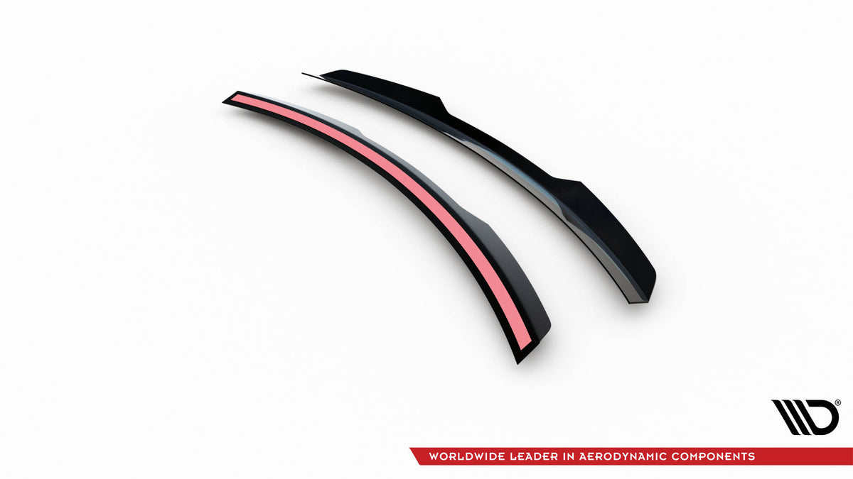 Niedriger Heckspoiler Lippe Honda Civic Sport Mk 10 schwarz Hochglanz – Ansicht 8