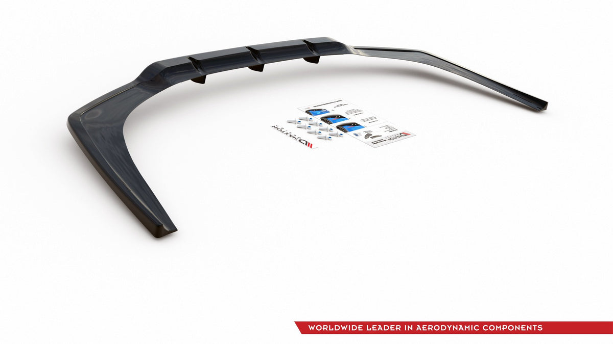 Street+ Mittlerer Diffusor RACE passend für BMW 8 Coupe M-Paket G15 schwarz Hochglanz – Ansicht 7