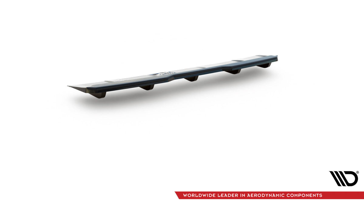 Street+ Mittlerer Diffusor RACE passend für Skoda Kodiaq RS Mk1 / Mk1 Facelift schwarz Hochglanz – Ansicht 5