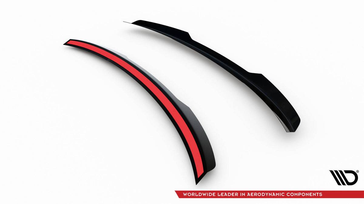 Heckspoiler Lippe Peugeot 3008 GT-Line Mk2 Facelift schwarz Hochglanz – Ansicht 5