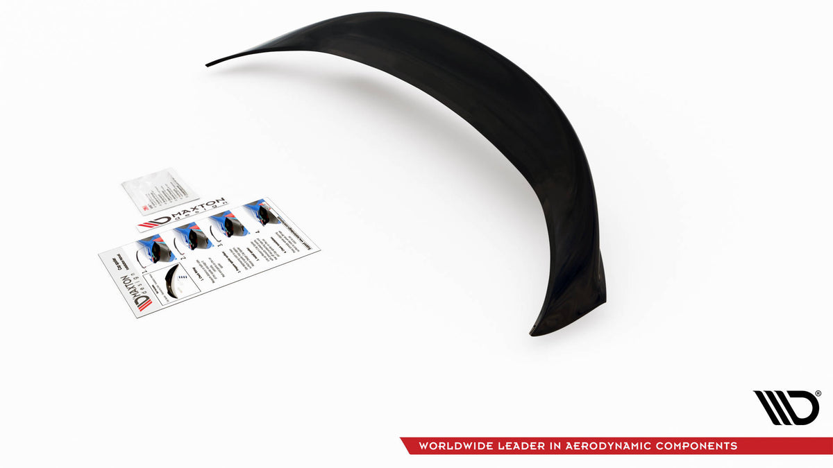 Heckscheiben Spoiler passend für Ford Fiesta Standard/ ST-Line/ ST schwarz Hochglanz – Ansicht 6