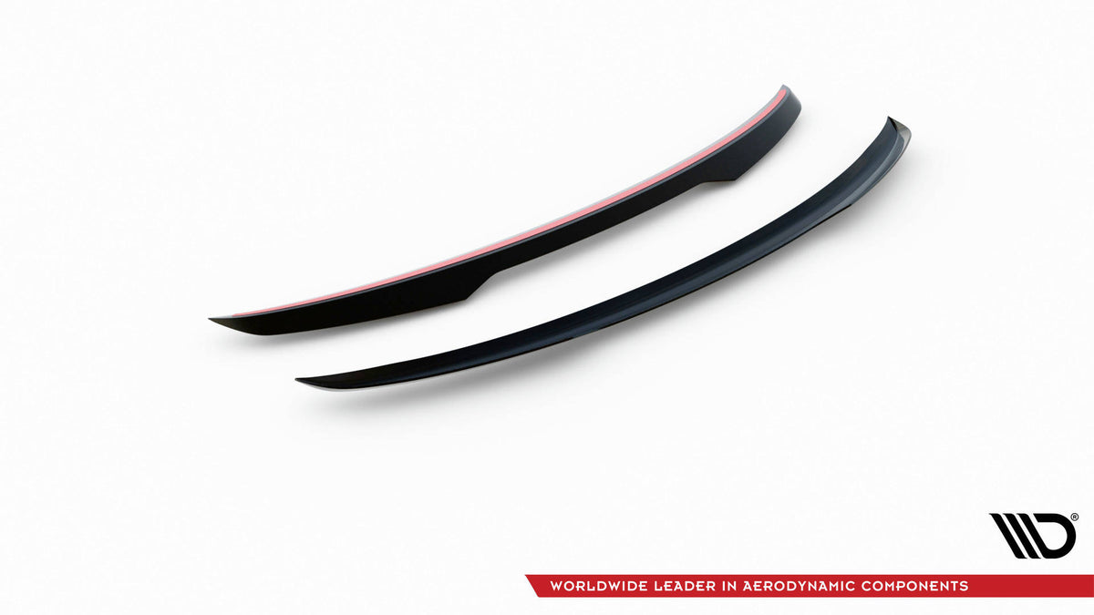 Heckspoiler Lippe Audi Q3 S-Line SUV F3 schwarz Hochglanz – Ansicht 6