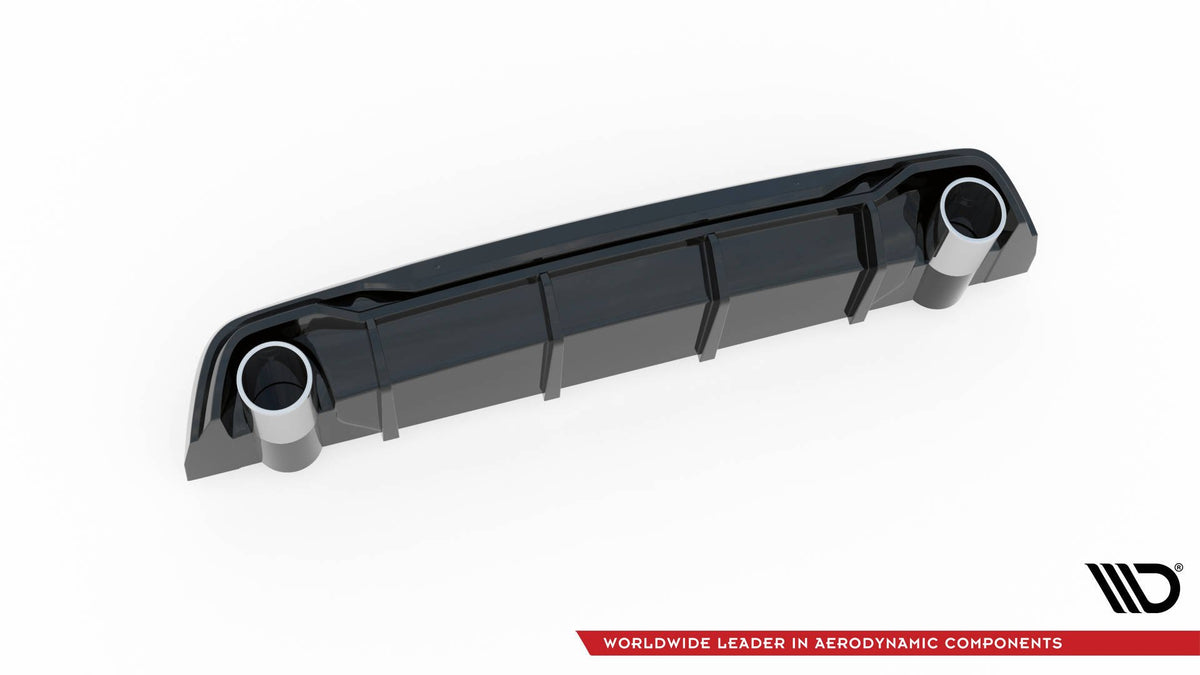 Diffusor Heck Ansatz + Endrohre für Peugeot 308 GT Mk2 Facelift – Ansicht 6