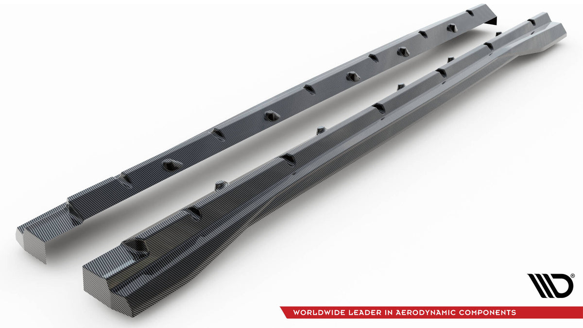 Prepreg Carbon Fiber Seitenschweller Audi RSQ8 Mk1 – Ansicht 6