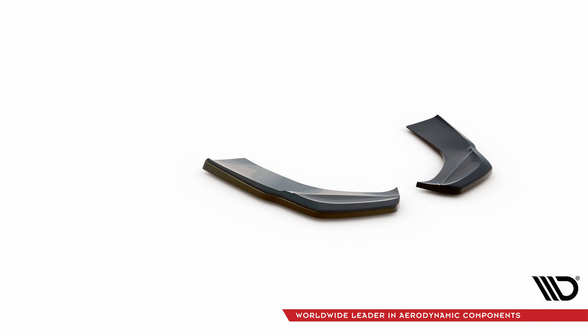 Heck Ansatz Flaps Diffusor passend für Mercedes-AMG GLB 35 / AMG-Line X247 schwarz Hochglanz – Ansicht 5
