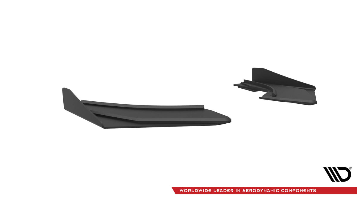 Street Pro Heck Ansatz Flaps Diffusor + Flaps passend für Audi S3 Limousine 8V schwarz Hochglanz – Ansicht 3