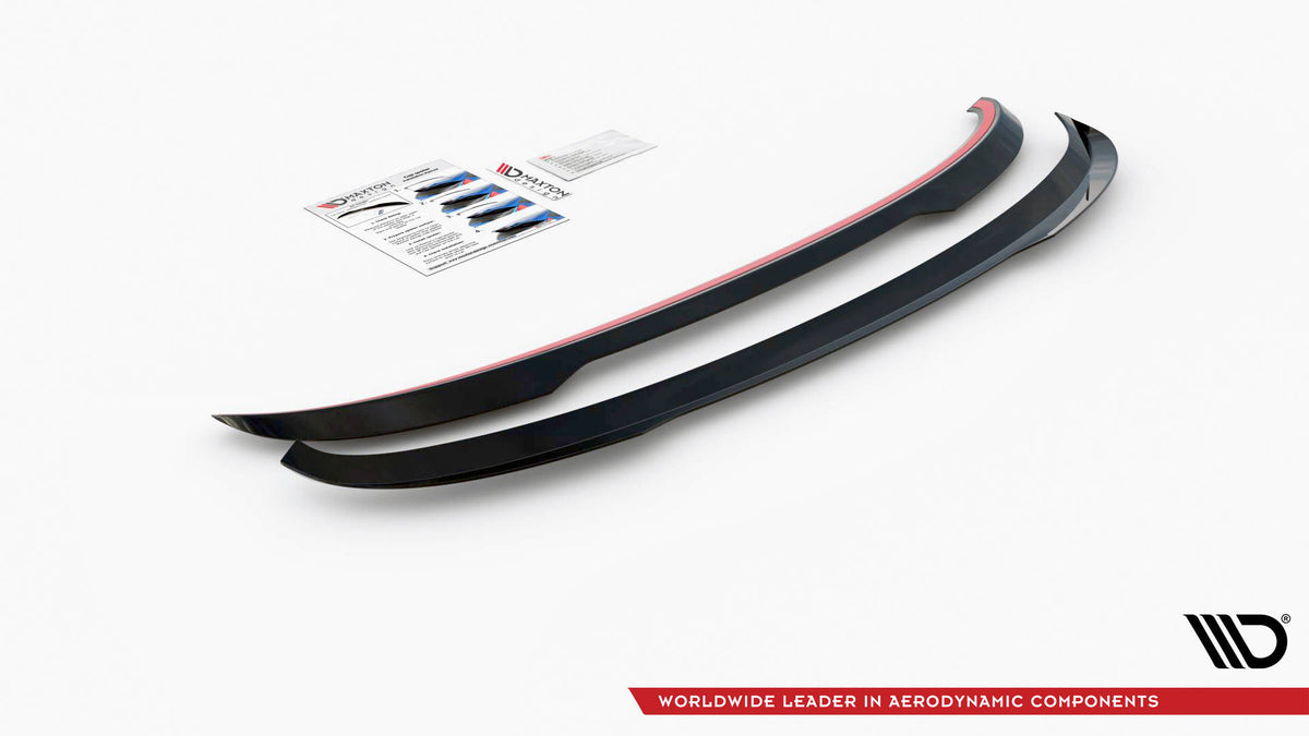 Heckspoiler Lippe Ford C-Max Mk2 schwarz Hochglanz – Ansicht 6