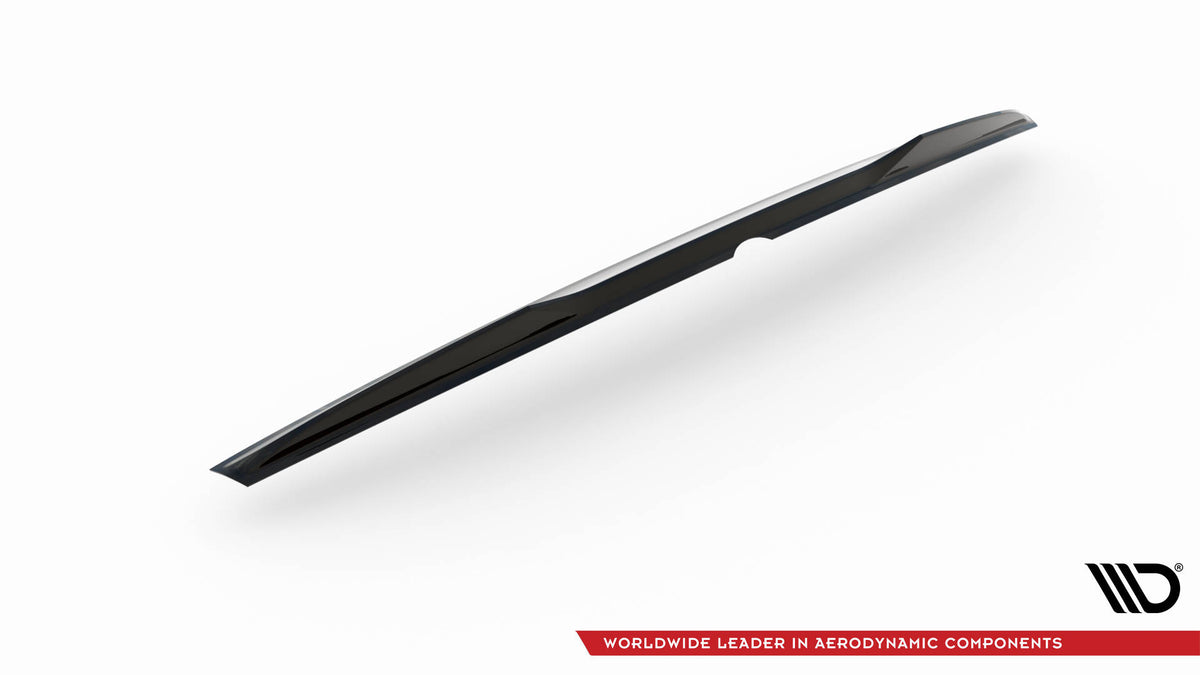 Heckspoiler Lippe 3D Mercedes-Benz S W222 / W222 Facelift schwarz Hochglanz – Ansicht 7