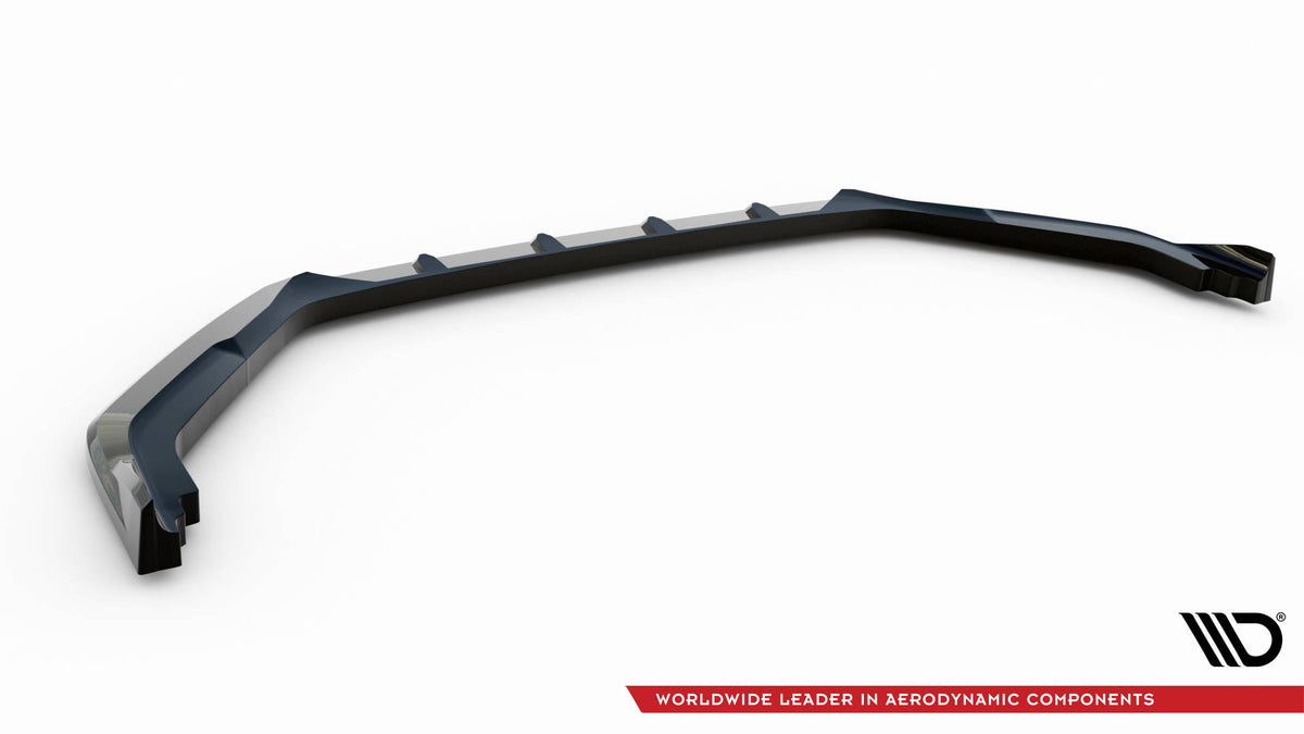 Street+ Spoilerlippe Front Ansatz V.2 passend für Honda Civic Type-R Mk 11 schwarz Hochglanz – Ansicht 6