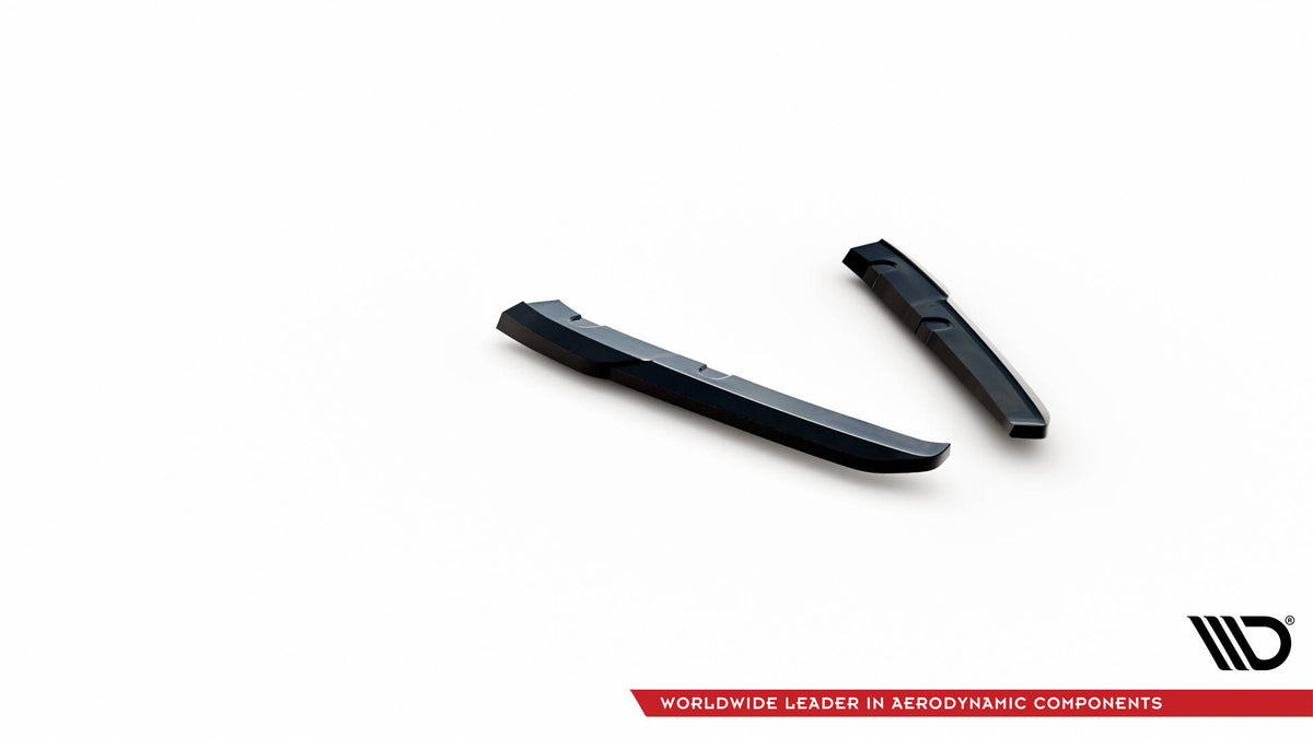 Heck Ansatz Flaps Diffusor passend für Porsche 911 992 GT3 schwarz Hochglanz – Ansicht 6