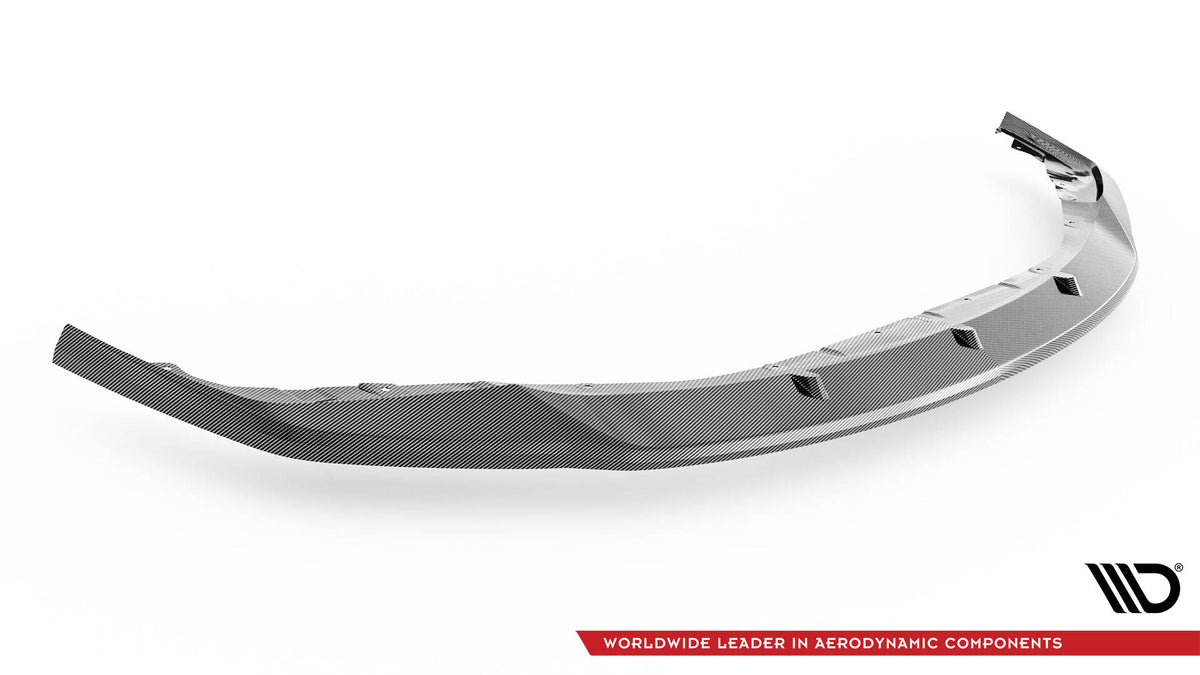 Prepreg Carbon Fiber Street+ Spoilerlippe Front Ansatz V.3 passend für BMW M4 G82  / M3 G80 – Ansicht 6