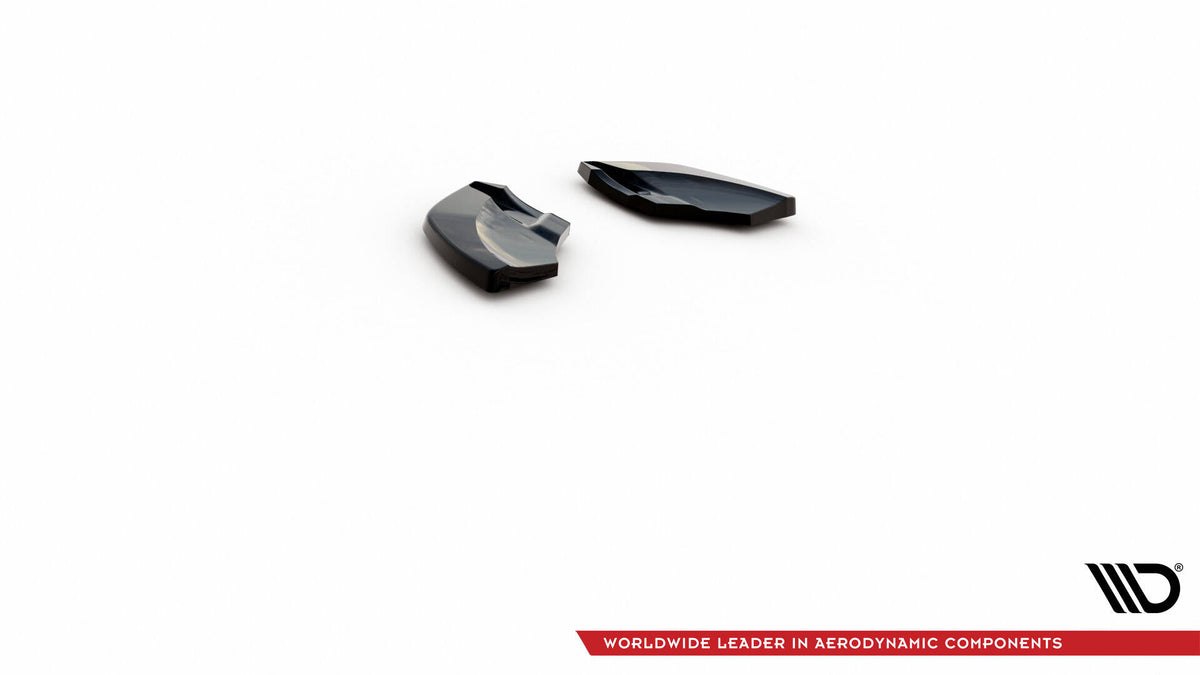 Heck Ansatz Flaps Diffusor V.3 passend für VW Scirocco R Mk3 schwarz Hochglanz – Ansicht 4