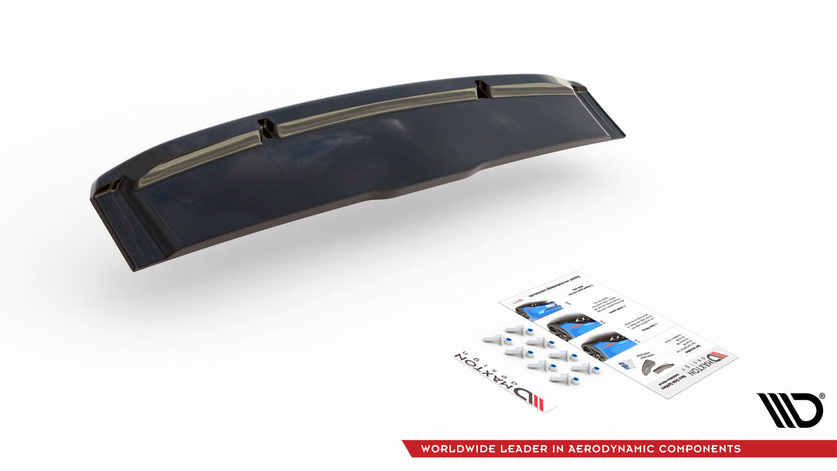 Street+ Mittlerer Diffusor RACE passend für Audi SQ8 Mk1 schwarz Hochglanz – Ansicht 6