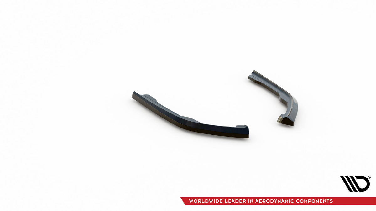 Heck Ansatz Flaps Diffusor V.2 passend für BMW 2 Coupe M-Paket G42 schwarz Hochglanz – Ansicht 5